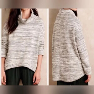 BOGO $10!! Saturday Sunday Anthropologie cowl neck pullover sweatshirt.